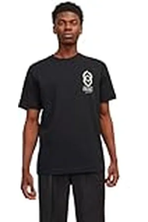 JACK & JONES Jornoto Graphic Chest tee SS C.n Ln Camiseta, , L para Hombre