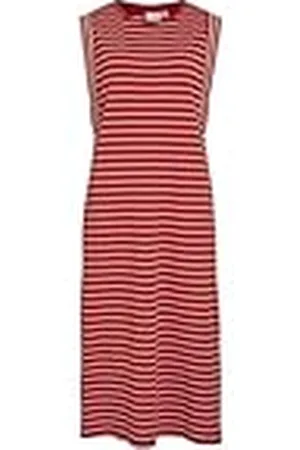 VILA Viveriana O-Neck S/L Midi Dress, , XL Mujeres