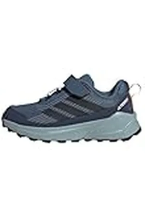 adidas Terrex Trailmaker 2 Hiking Shoes Kids, Zapatos de Senderismo Unisex niños, Wonder Steel/Core Black/Semi Impact Orange, 33 1/2 EU