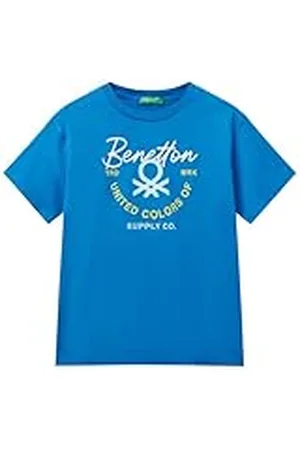 Benetton T-Shirt 3i1xc10oo Camiseta, , 140 cm para Niños