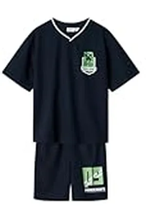 NAME IT Nkmmose Minecraft Nreg SS Poly Set Bfu, , 134-140 para Niños