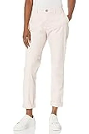 Tommy Hilfiger Pantalón Chino Hampton de Ajuste Relajado para Mujer (Talla estándar y Grande), Bal Pnk, 18 Plus