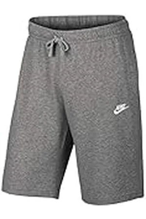 Nike M NSW Short JSY Club Pantalones Cortos de Deporte, Hombre, Gris Oscuro/Blanco, XXL