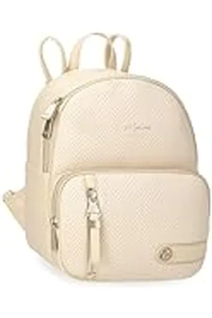 Pepe Jeans Sprig Mochila Casual Beige 20x25,5x10 cms Piel sintética 5,1L by Joumma Bags