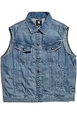 G-Star Para Mujer Chaleco Oversized Denim, , XXL
