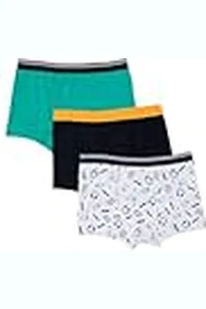 DeFacto Conjunto de calzoncillos tipo bóxer para hombre y niño: ropa interior cómoda para hombre y niño