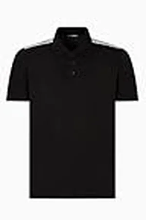 Emporio Armani Logo Tape Polo Beachwear Camiseta, , XXL para Hombre