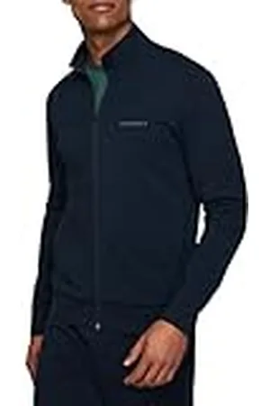 Hackett Firenze Smart Sudadera para hombre, azul (azul marino/gris), S