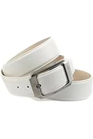 Anthoni Crown Ledergürtel Cinturón, , 110 cm para Hombre