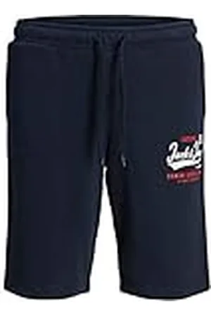 JACK & JONES JUNIOR Jpstlogo Sweat Shorts 2 Col 22/23 Jnr Pantalones Cortos, , 152 cm para Niños