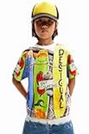 Desigual TS_Alexis, Camiseta Niños, White