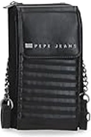 Pepe Jeans Biker Bandolera Portamóvil 11x20x4 cms Poliéster con Detalles en Piel Sintética by Joumma Bags