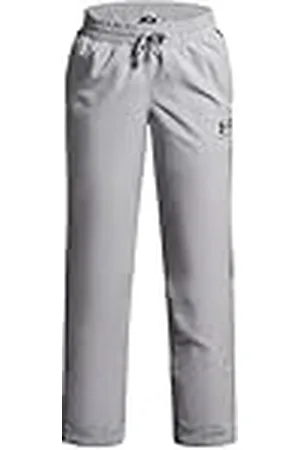 Under Armour UA B Rival WVN Pantalón - Gris Mod/Castlerock/Negro - YLG