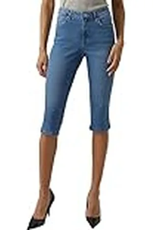 VERO MODA VMJUDE Flex MR Knickers DNM Mix Noos Jeans, , S De Las Mujeres