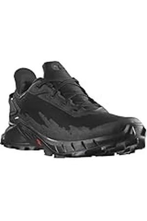 Salomon Alphacross 4 Gore-Tex Zapatillas Impermeables de Trail Running para Mujer, Agarre potente, Protección frente al agua y el clima, Comodidad duradera, Black, 40 2/3
