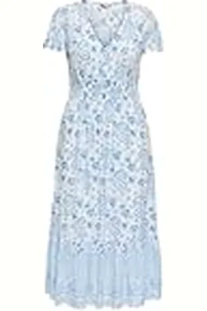 ONLY Onlmarianne Life S/S Midi Dress Wvn Vestido Diario con Cuello En V Manga Corta, , S Mujeres