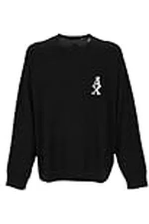Armani Exchange Logotipo de The Grid, sostenible, Jacquard Suéter, , XS para Hombre