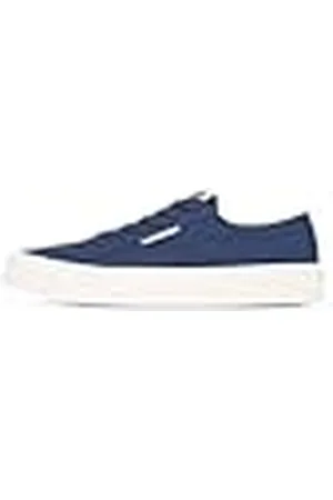 Tommy Hilfiger TJM Lace UP Canvas Color EM0EM01543, Parte Superior Baja Hombre, Blue (Velvet Blue), 42 EU