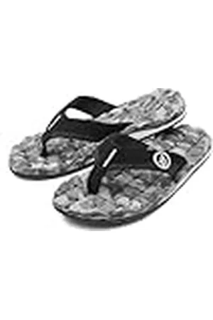 Volcom Sandalias reclinables para hombre, Gris (Grey Combo), 44.5 EU