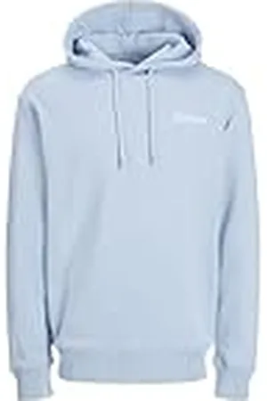 JACK & JONES Sweat Hood Sudadera con Capucha Jjbeau, Color Azul, XXL para Hombre