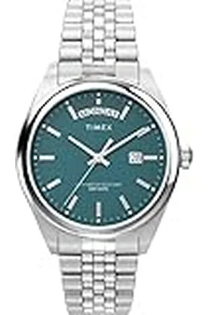 Timex Reloj Analógico para Hombre de Cuarzo con Correa en Acero Inoxidable TW2V68000