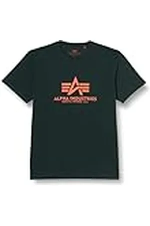 Alpha Industries Camiseta básica B&T para Hombre, , XXXL