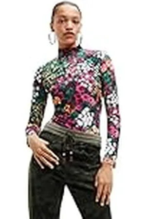 Desigual Body Blouse, Material de Acabados, S Mujeres