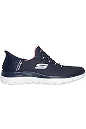 Skechers Summits Diamond Dream, Zapatillas Mujer, Azul (Navy), 40 EU Ancho