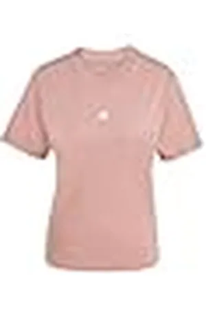 adidas Mujer Essentials Small Logo Cotton T-Shirt, , S