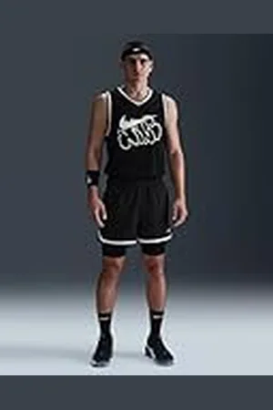 Nike DNA Dri-FIT HJ4233 - Pantalones Cortos de Baloncesto 2 en 1 para Hombre