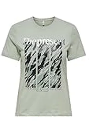 ONLY Onlallie Life Reg S/S AOP Top Box Jrs Camiseta, , M Mujeres