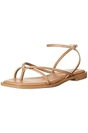Steve Madden Sandalia Agree para mujer, Bronceado, 38 EU