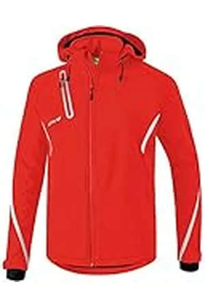 Erima GmbH Outdoor Basics Chaqueta, Unisex niños, Rojo/Blanco, 152