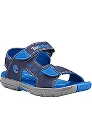 Timberland Moss Jump 2 Strap Sandal (Youth), Sandalias para Unisex niños, Azul (Navy), 32 EU