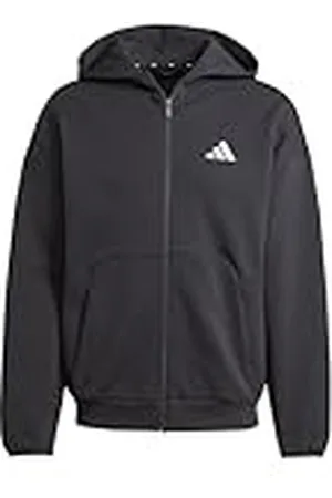 adidas Sudadera con Capucha y Cremallera Completa con Logotipo pequeño de Future Icons, Talla 2XL, Color