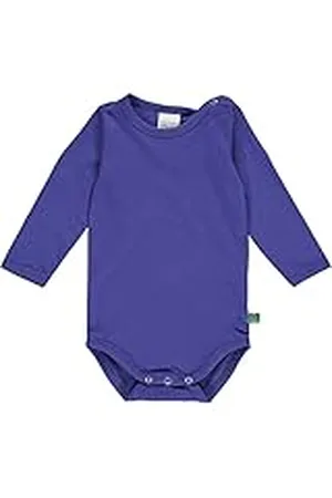 Green Cotton Alfa L/S Body Capa de Base, , 6 Mes para Bebés