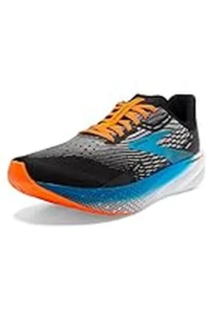 Brooks Hyperion MAX, Running Shoe Hombre, Black/Grey/Orange Clown Fish, 40 EU