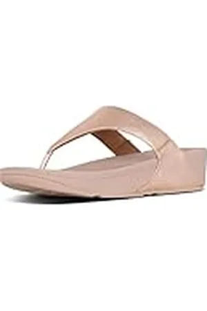 FitFlop Lulu Toe Post-Leather, Sandalias con Plataforma Mujer, , 42 EU