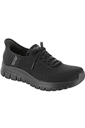 Skechers Graceful First Blush, Zapatillas Mujer, Black, 41 EU