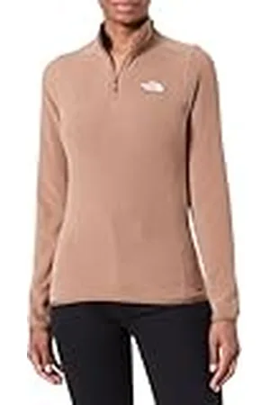 The North Face NF0A855M6IH W 100 Glacier 1/4 Zip - EU Sweatshirt Mujer Tamaño XL