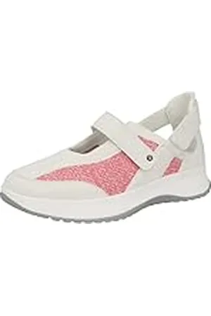 Berkemann Kari, Zapatillas Mujer, Blanco, Rosa, 41.5 EU
