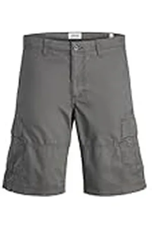 JACK & JONES Jpstcole Mateo Cargo Short Mid, Castlerock, L Hombres