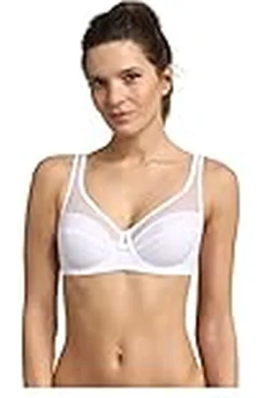 Dim Sujetador Generous Gran Capacidad Algodón Orgánico Mujer x1, Blanco, 75D