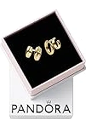 PANDORA Pendientes de aro 263280C00 abrazo doble