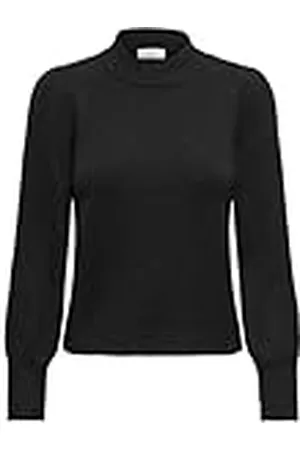 JDY Suéter de Mujer Cuello Redondo Manga Larga Ajuste Regular Moderna Parte Superior, Color: , Talla:S