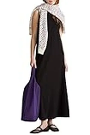 Benetton Vestito 3bl0dv01r Vestido, , M Mujeres