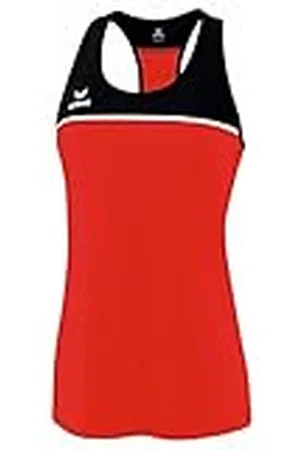 Erima „Change by Ligero Camiseta de Tirantes, Rojo/Negro/Blanco, 44 para Mujer