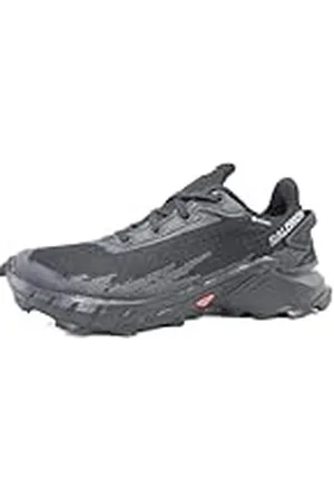 Salomon Alphacross 4 Gore-Tex Zapatillas Impermeables de Trail Running para Mujer, Agarre potente, Protección frente al agua y el clima, Comodidad duradera, Black, 39 1/3
