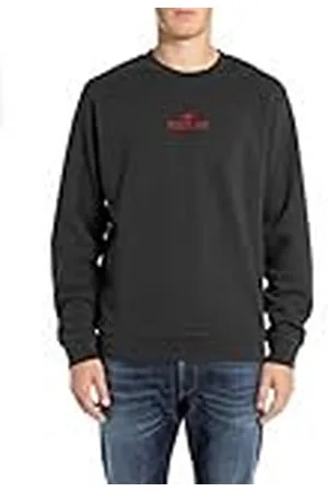 Replay M6962 Sudadera, 098 Negro, L para Hombre