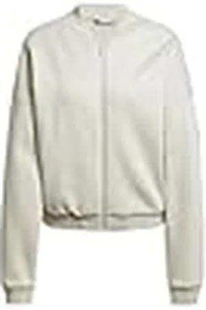 adidas Mujer Essentials Contemporary Logo Bomber Jacket, , M
